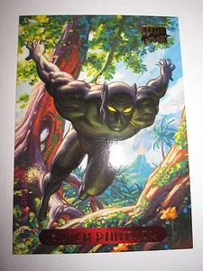 CARTE MARVEL MASTERPIECES GOLD FOIL SERIES 1994 N 8 BLACK PANTHER MINT CARD BASE - Picture 1 of 1