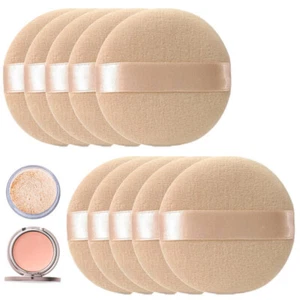 5/10 Stück Schwamm Puderquaste Pads Weich Gesicht Schönheit Gesicht Foundation Kosmetik Werkzeuge - Bild 1 von 13