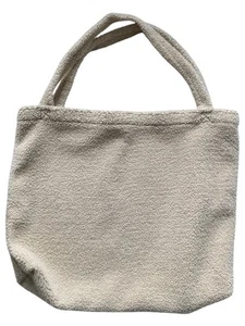 Studio Noos Giant Teddy Bear Bag Tote Handbag Carryall Beige 23x18” - Picture 1 of 5