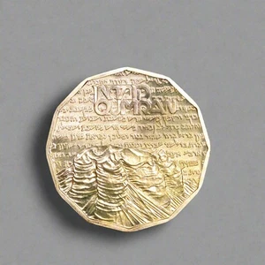 Israel 1982 1/2 Shequel Plata .850 - Qumran 7,2 g 23 mm - Imagen 1 de 2