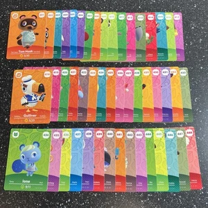 Animal Crossing New Horizons Series 5 COMPLETE Amiibo Cards 401-448 AUTHENTIC US - Picture 1 of 1