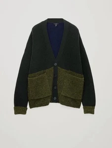Cos Patchwork Oversized Multicolor Cardigan Size M - Picture 1 of 11