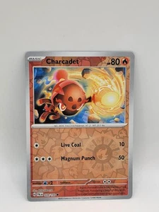 Charcadet 039/193 Sv02: Paldea Evolved Reverse Holo Pokémon TCG card - Picture 1 of 2