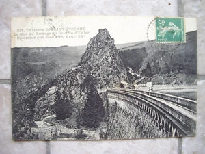 CPA,carte postale ancienne: Environs Saint-Etienne:barrage Gouffre d'Enfer,Loire - Picture 1 of 1