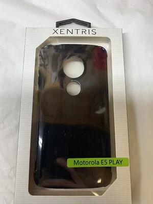 Funda TPU a prueba de golpes para Motorola E5 Play - Negra Foto 1 de 2