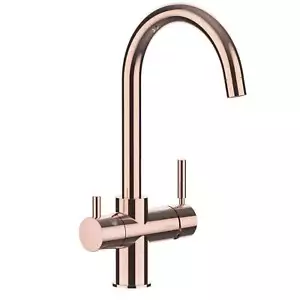 Guglielmi Rubinetto 3 Vie Oro Rosa (Rubinetto Filtro Triflow) - Foto 1 di 4