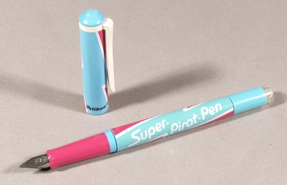 PRL) 1970 PELIKAN PENNA STILOGRAFICA FOUNTAIN PEN SUPER-PIRAT-PEN STYLO PLUME