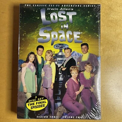 Lost in Space - Season Three Volume Two (DVD, 2009, 3-Disc Set) NEW, sealed Foto 1 de 2