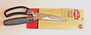 Expert Grill Poultry Sheers Scissor Notched Blade Tool Locking Handle Easy Clean - Picture 1 of 3