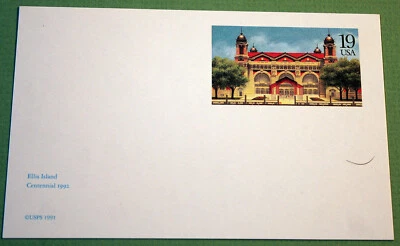 Scott #UX165 --- Great Hall, Ellis Island Immigration Museum - Image 1 of 2