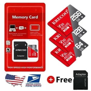 Micro SD Card Memory 256GB 1024GB Lot Extreme Ultra High Speed Class 10 TF Card - Picture 1 of 18