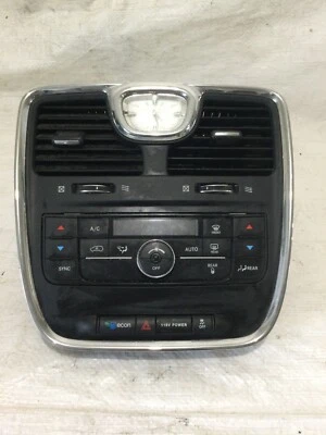 2015 Chrysler Town & Country P55111236AF Climate Control Panel Temp Unit OEM - Image 1 of 4