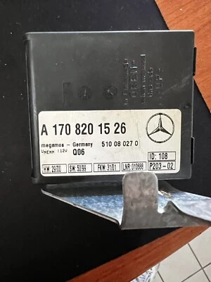 MERCEDES BENZ SLK R170 200 COMPRESSORE centralina sistema di allarme A1708201526 - Immagine 1 di 2