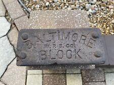 100+ yr old Block BALTIMORE W.P.B. CO Brick reclaimed In JACKSONVILLE, FL