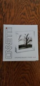 Brand New Unopened Acrylic MAGNET FRAME By Canetti - SQUARE 4" X 4"