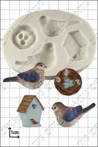 Molde de silicona Baby Birds | Uso alimentario FPC Sugarcraft ¡ENVÍO GRATUITO AL REINO UNIDO! - Imagen 1 de 1