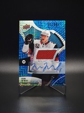 Jan Jenik 2021-22 Upper Deck Allure #140 Blue Line Auto Jersey #19/75 Coyotes