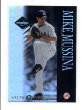 MIKE MUSSINA 2003 LEAF LIMITED #33 SILVER SPOTLIGHT PARALLEL #004/100 AY9215