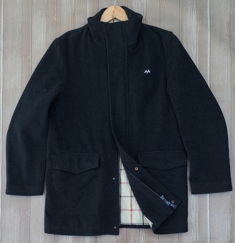 Cappotto in lana cashmere Thomas Burberry nero taglia L