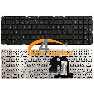 Teclado HP PAVILION DV7-4000 DV7-5000 DV7-5000ea Reino Unido sin marco 608555-031 - Imagen 1 de 2