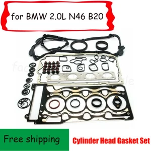 Engine Cylinder Head Gasket Repair Kit for BMW 120i 320i X3 E91 E92 2.0L N46 B20 - Picture 1 of 5