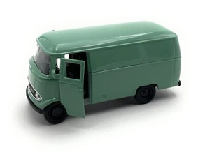 Maqueta coche Mercedes Benz L319 furgoneta 1:34-39 verde vehículo miniatura - Imagen 1 de 4