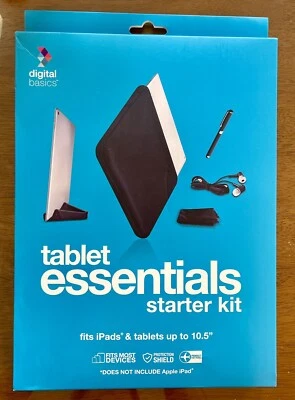iPad Tablet Case Essentials Starter Kit for 10.5" Tablet Digital Basics NEW - Image 1 of 4