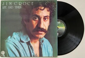 JIM CROCE Life and Times 1973 OZ Vertigo g/fold EX/EX - Picture 1 of 3