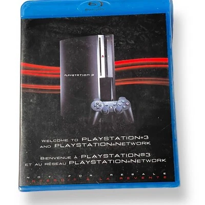 Welcome to Playstation 3 and Network w/ Trailers PS3 Blu Ray English & French - Image 1 of 2