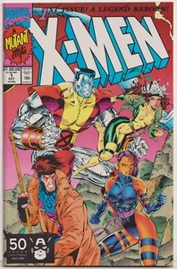 X-Men 1 cubierta B casi nuevo/m 1991 Marvel Jim Lee - Imagen 1 de 1