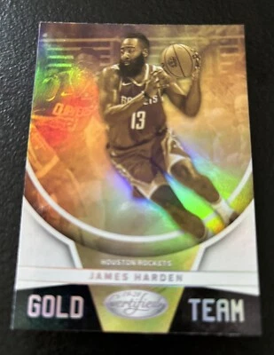 2019-20 Panini Certified - Gold Team #5 James Harden - Image 1 of 4