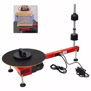 Pressa giradischi pellicola elasticizzata elettrica 15,7" semi-automatica pellicola 220 V - Foto 1 di 24