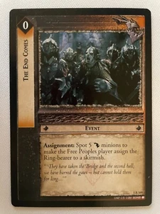 LOTR TCG - The End Comes 1R169 - The Fellowship of the Ring - Picture 1 of 1
