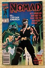 NM116:Comic Book-Marvel Comics-NOMAD-Guest Star Cptn America-Vol 1 No1 Nov1990