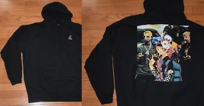 Sudadera con Capucha Independent Oshakawa Tyga Hip Hop Anime - Negra - 2XL - Rap Foto 1 de 4