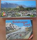 Two Vintage postcard booklets Salzburger Land Austria 1960's photos great cond