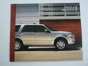 2012 Lincoln Navigator Dealer Sales Brochure Catalog  - Picture 1 of 2