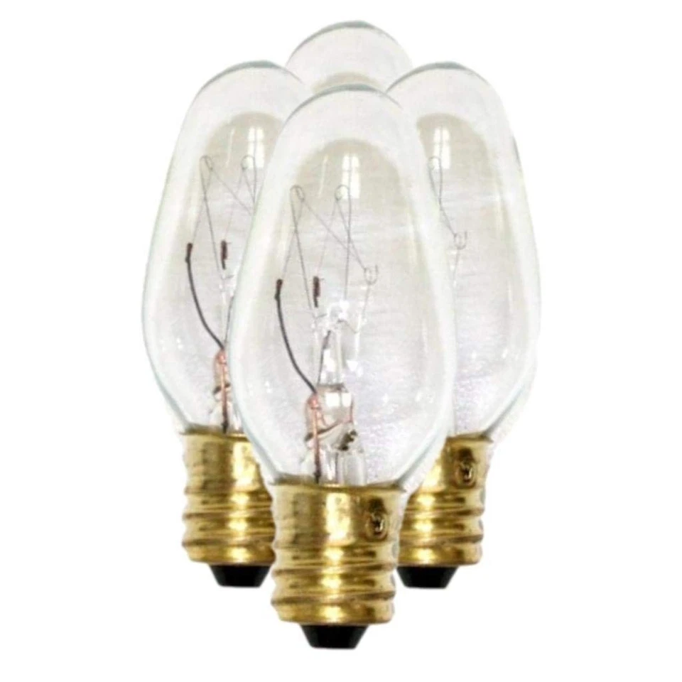Westinghouse INCAND C7 BULB 4W CLR4PK by WESTINGHOUSE MfrPartNo 047944 - Image 1 of 1