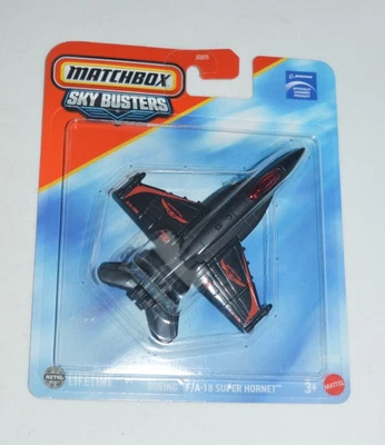 MATCHBOX 2025 SKY BUSTERS 15/32 - BOEING F/A-18 SUPER HORNET BLACK - Image 1 of 4