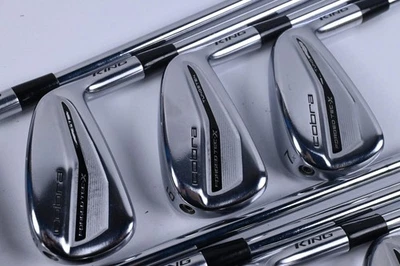 Cobra Forged Tec X 2022 Irons / 4-PW+GW / Regular Flex KBS Tour Lite Shafts - Image 1 of 4