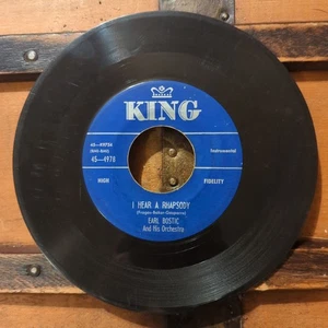 Earl Bostic – I Hear A Rhapsody / Harlem Nocturne - 7" VINYL SINGLE - Picture 1 of 2