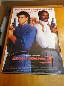 Lethal Weapon 3 Rolled Movie Poster Original DS Double Sided 27X40 Mel Gibson - Bild 1 von 12