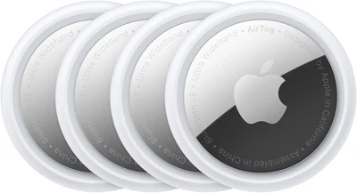 Apple Airtag 4 Pack. Keep Track of and Find Your Keys, Wallet, Luggage, Backpack - Image 1 of 4
