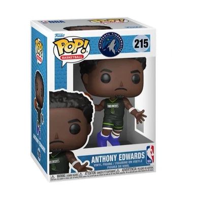 Anthony Edwards Funko POP NBA: Minnesota Timberwolves #215 - NIB