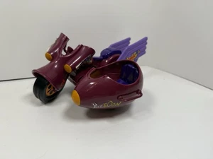 1991 Playmates Disney Darkwing Duck Ratcatcher Motorcycle W Accessories - Picture 1 of 10