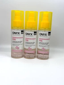 [3 pack] ONYX Professional Hydrating Body Lotion & Serum Duo, Pomegranate Fig - Picture 1 of 3