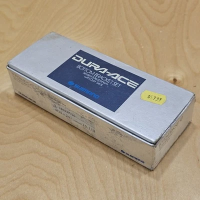 Shimano Dura Ace BB-7400 Bottom Bracket 70mm/113mm 36x24 Italian NOS bearings - Image 1 of 4