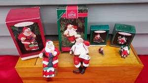 Lote Adornos Hallmark COCA-COLA SANTA Miniatura Tiempo Playful Pals Clip On - Imagen 1 de 7