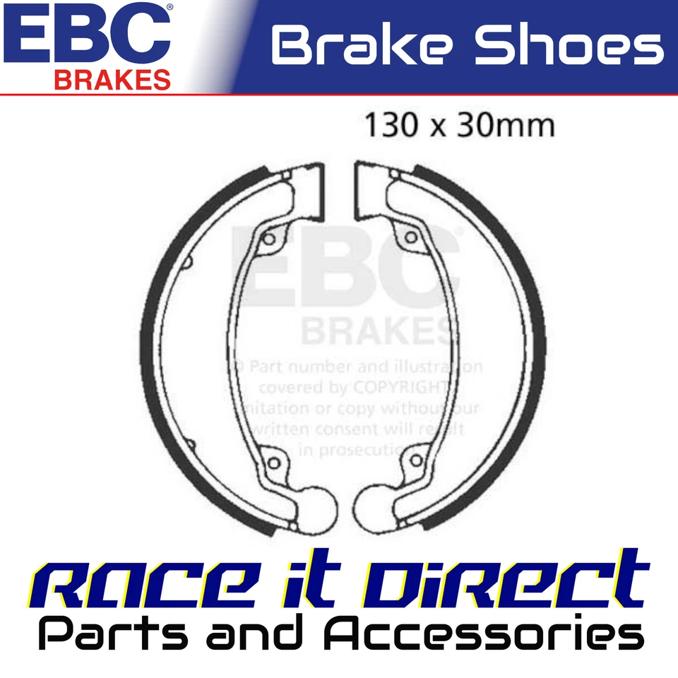 Zapatas de freno traseras para HONDA CB 250 NIGHTHAWK 1991 EBC Foto 1 de 4