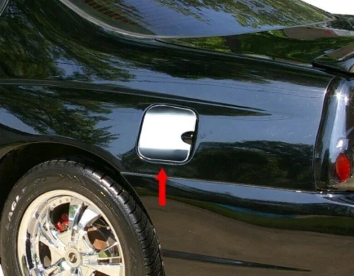 2000-2005 Chevy Monte Carlo Chrome Stainless Steel Flat Gas Cap Cover Accent 1pc - Image 1 of 1